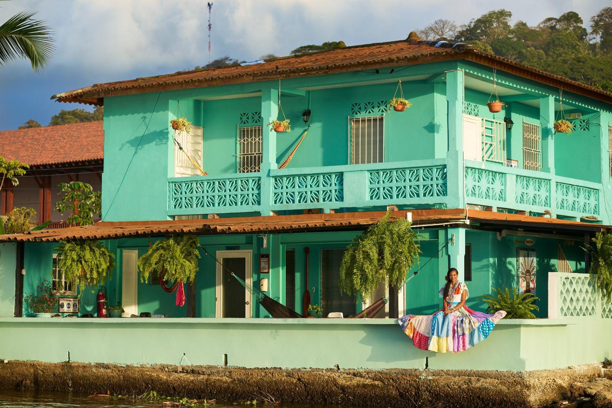 Casa Congo & Casa Rayo Verde - Restaurante - Galeria De Arte Portobelo Exterior photo